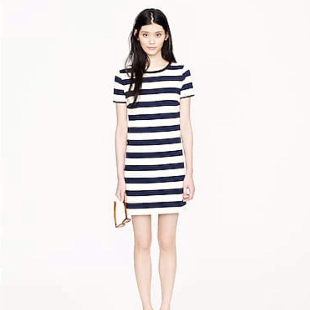 J Crew Rugby Stripe Dress XS
